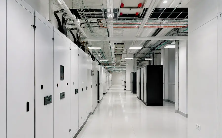 Ambiente técnico preparado para energização e entrega operacional